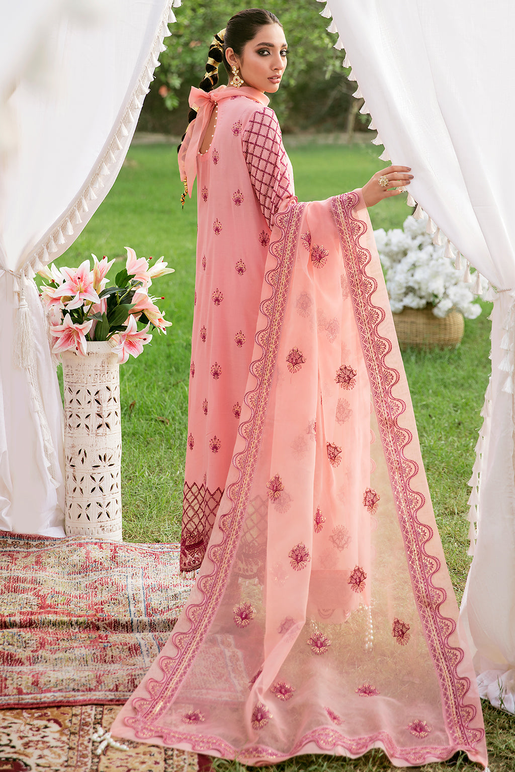 MEHR | Afrozeh Gul Bahar Festive Collection 2022 | Unstitched Embroidered Lawn Suits