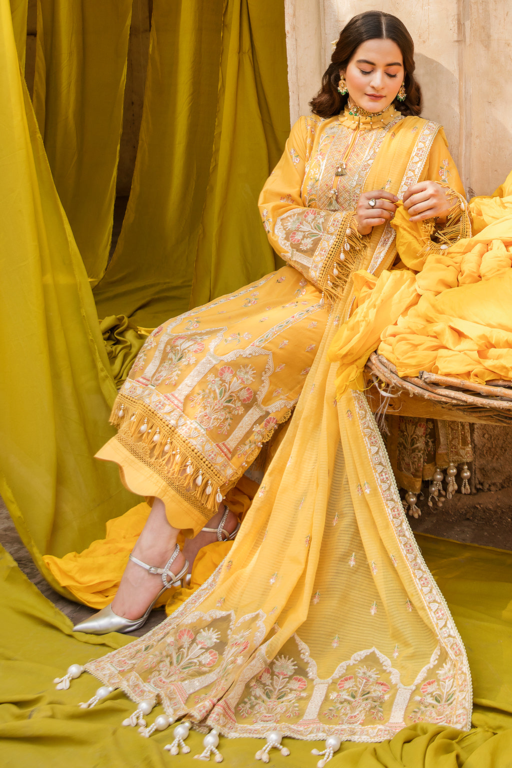 Sahiba | Afrozeh Shabnami Festive Lawn Collection 2022 | Unstitched Embroidered Lawn Suits