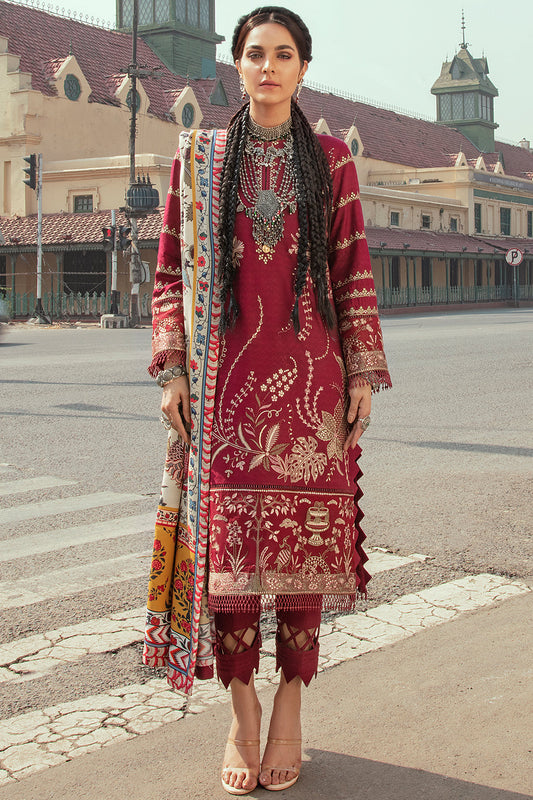 Benefsha | Afrozeh Sardiyoon Ki Kahani Winter Collection 2021 | Unstitched Embroidered Khaddar Linen Suits