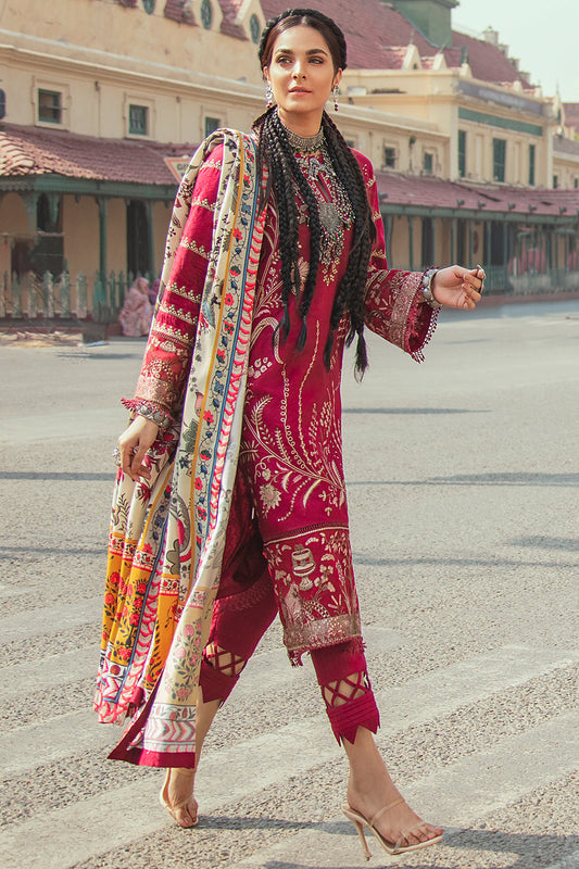 Benefsha | Afrozeh Sardiyoon Ki Kahani Winter Collection 2021 | Unstitched Embroidered Khaddar Linen Suits