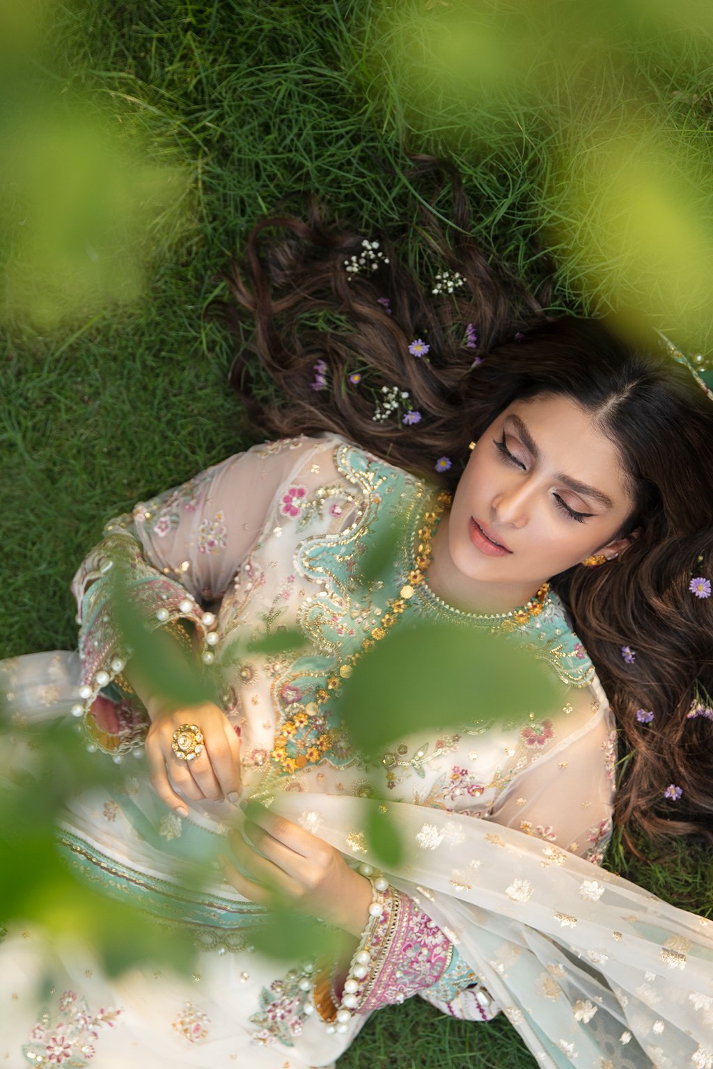 RUHAY | Afrozeh Hayat Wedding Formals Collection 2021 | Unstitched Embroidered Chiffon Suits