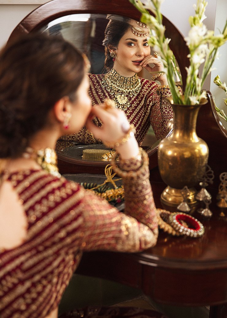 KHASTEHGARI | Afrozeh Shehnai Wedding Formals 2021 | Unstitched Embroidered Suit