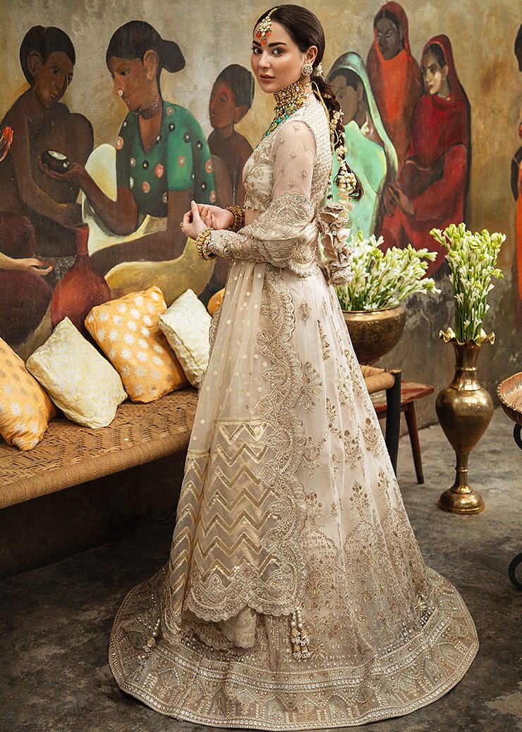 SHARAR | Afrozeh Shehnai Wedding Formals 2021 | Unstitched Embroidered Suit