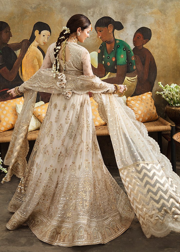 SHARAR | Afrozeh Shehnai Wedding Formals 2021 | Unstitched Embroidered Suit