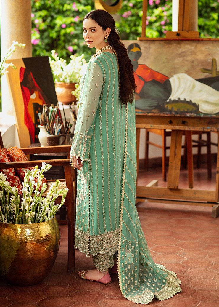 JOHARTAAL | Afrozeh Shehnai Wedding Formals 2021 | Unstitched Embroidered Suit