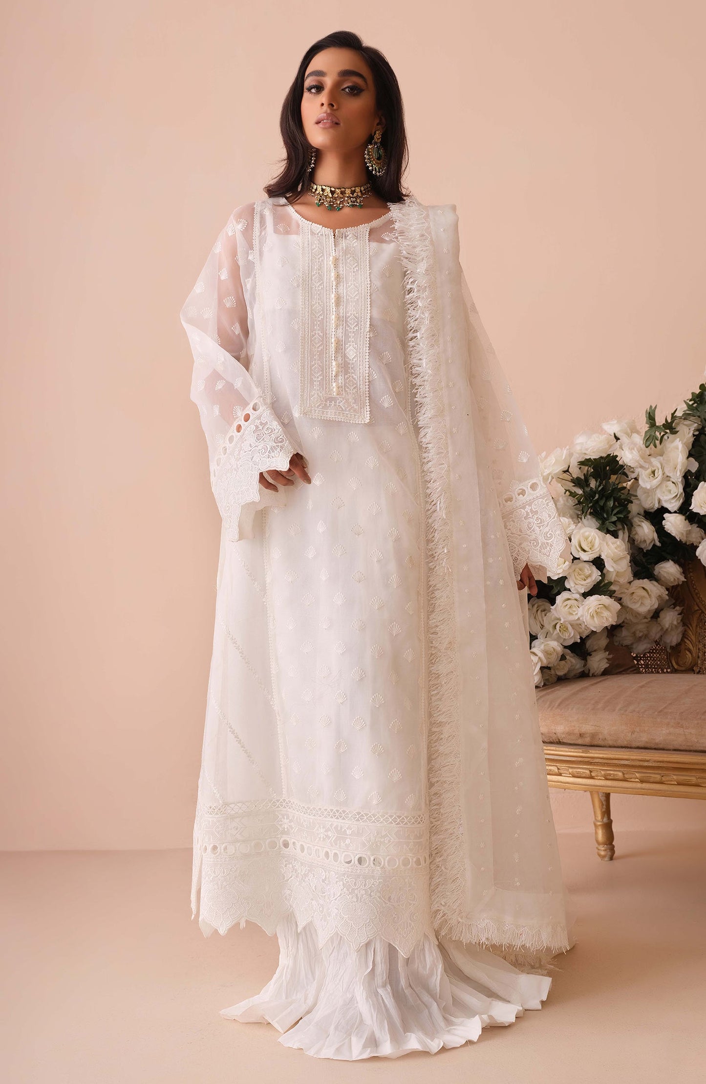 EGRET (MLRD - 011) | Maryum N Maria Luxury Pret Eid Edit 2022 | Stitched Ready to Wear Suits