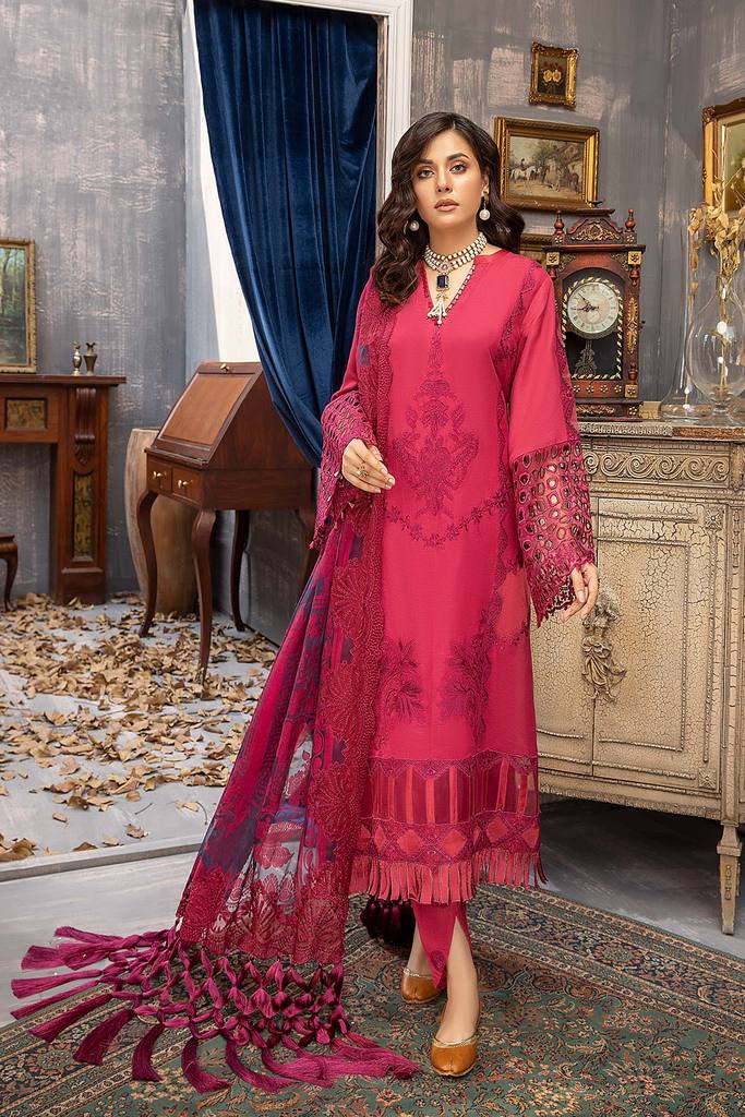 CKR-005 | Charizma Viscose Karandi Collection Winter Volume 1 2021-2022 | Unstitched Embroidered Viscose Karandi Suits