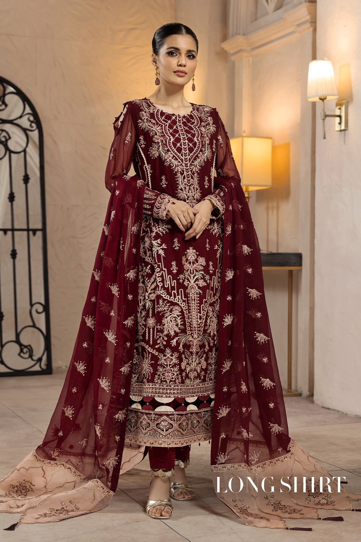 Gulay | Alizeh Fashion Muhtesem Festive Collection 2022 | Unstitched Embroidered Chiffon Suits