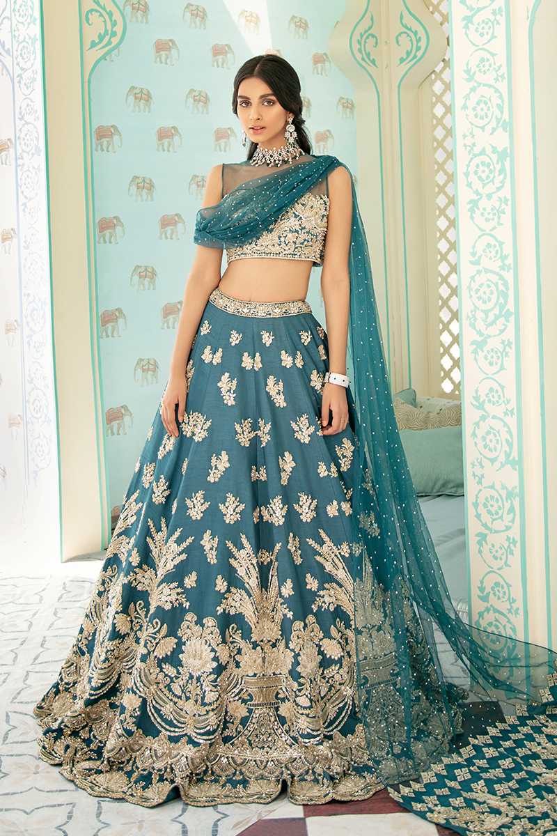 TIFFANY | Suffuse Aab-e-Zar Luxury Wedding Collection 2020 | Unsttiched Embroidered Embelished Bridal Suits