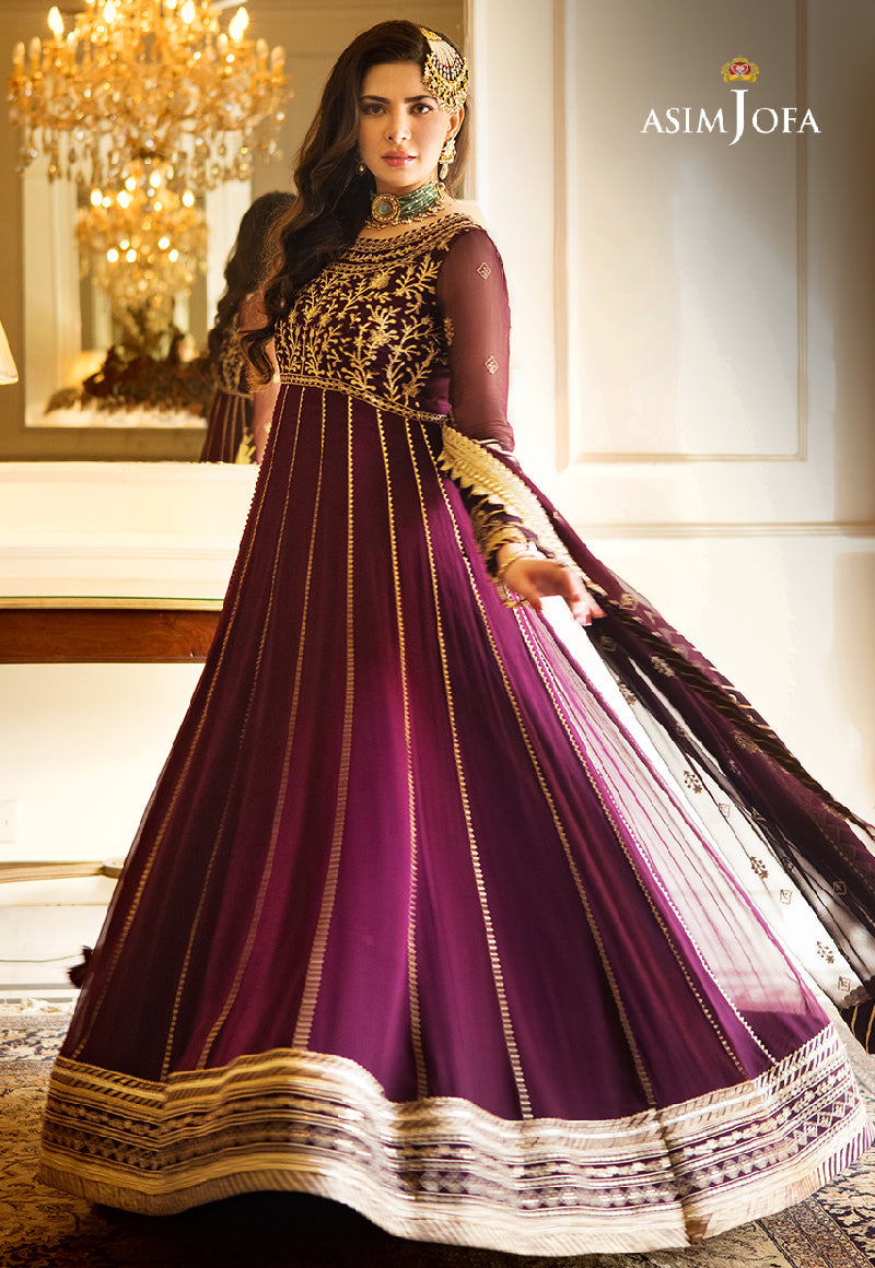 AJZS-05 | Asim Jofa Zari Sitara Luxury Eid Festive Collection 2023 | Unstitched Embrodried Suits