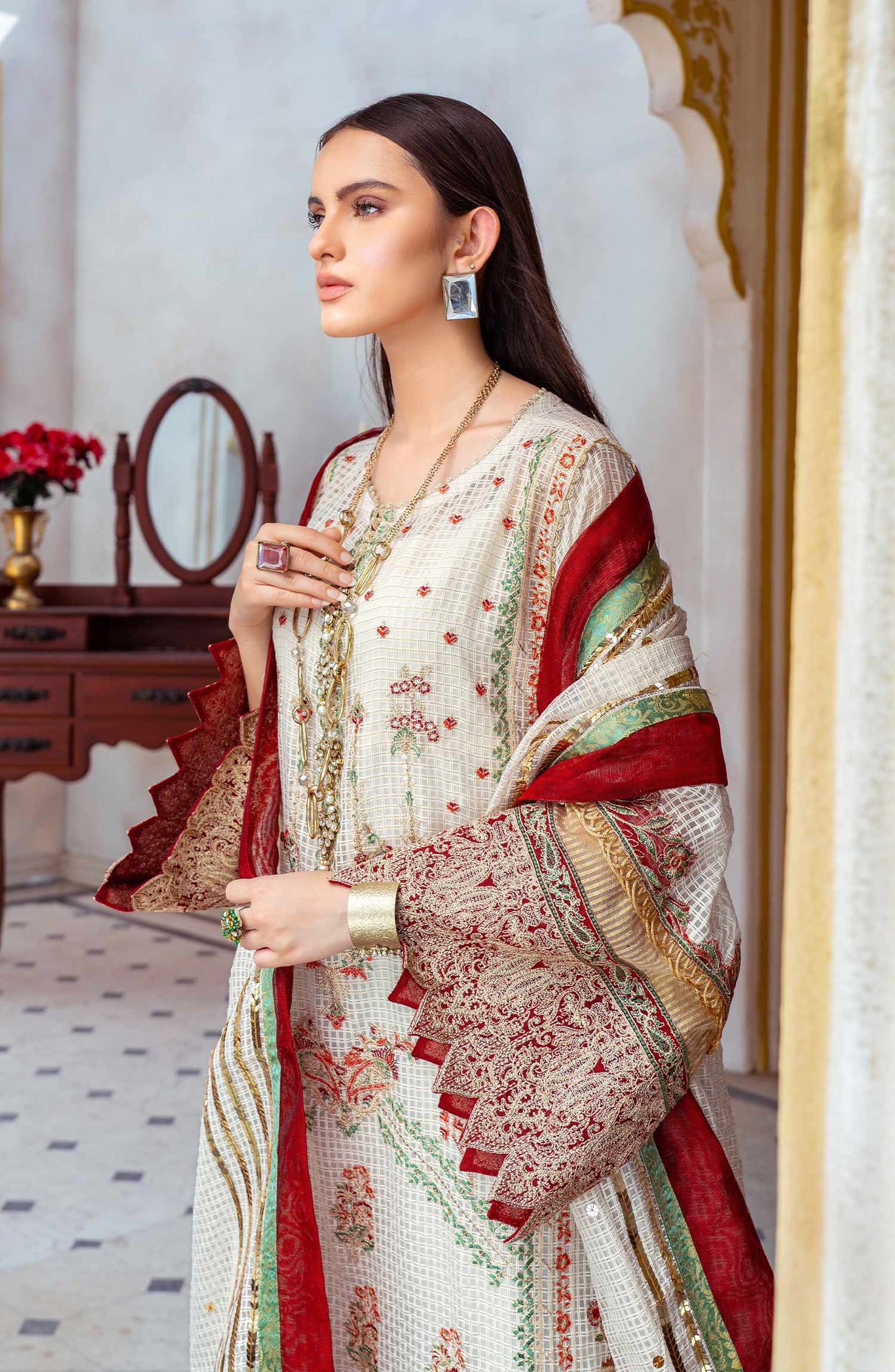 Ethnic - (MLRD - 060) | Maryum N Maria Luxury Pret Eid Edit 2022 | Stitched Ready to Wear Suits