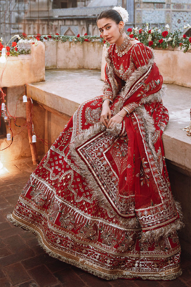 SHEEMA KIRMANI | MNR Zarlish Festive Unstitched Collection 2022 | Unstitched Embroidered Raw Silk Suit