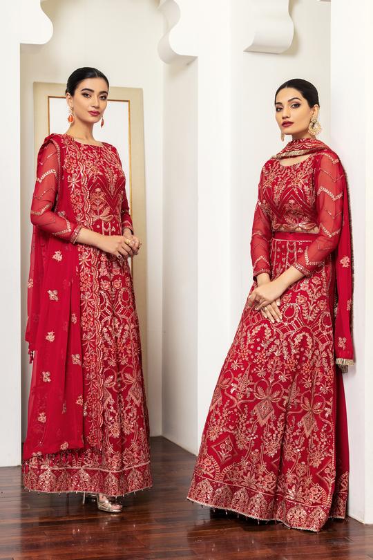 Senorita | Alizeh Royale De Luxe Collection | Unstitched Embroidered Chiffon Suits