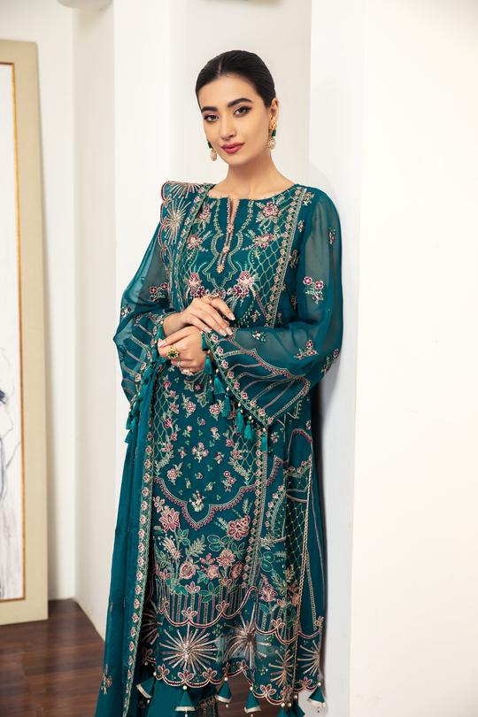 Mariana | Alizeh Royale De Luxe Collection | Unstitched Embroidered Chiffon Suits