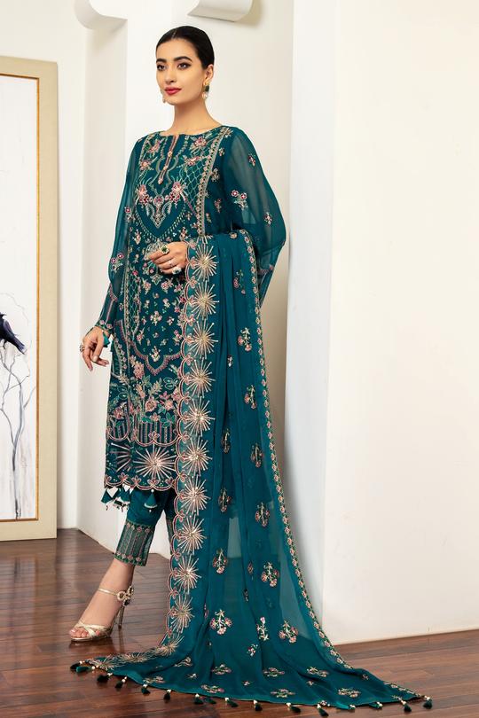 Mariana | Alizeh Royale De Luxe Collection | Unstitched Embroidered Chiffon Suits