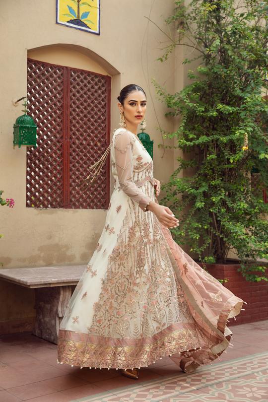 Zevar | Alizeh Embroidered Chiffon Festive Collection Shahtaj | Unstitched Embroidered Chiffon Suits