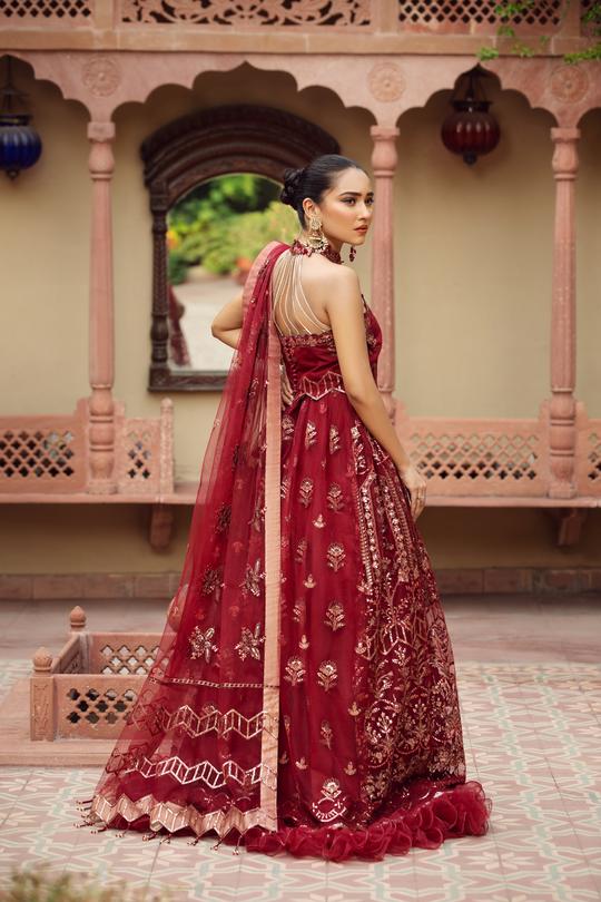 Rungrez | Alizeh Embroidered Chiffon Festive Collection Shahtaj | Unstitched Embroidered Chiffon Suits