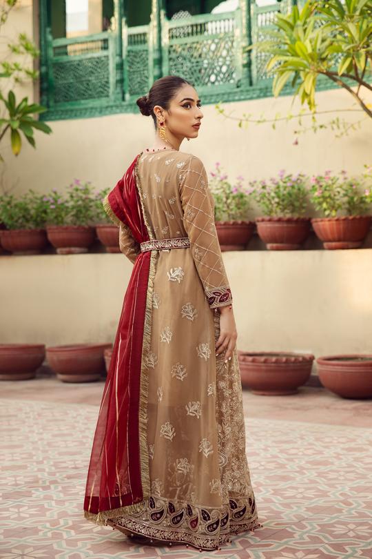Aangan | Alizeh Embroidered Chiffon Festive Collection Shahtaj | Unstitched Embroidered Chiffon Suits