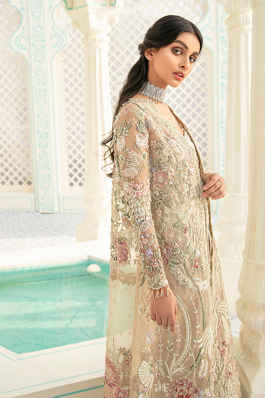 ELIZA | Suffuse Aab-e-Zar Luxury Wedding Collection 2020 | Unsttiched Embroidered Embelished Bridal Suits