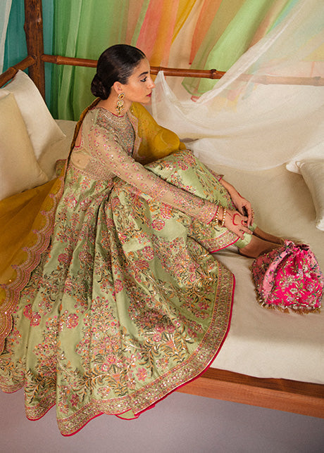 Isil | Hussain Rehar Khawab Ghar Eid Luxury Pret RTW Collection 2022 | Stitched Organza Silk Suit