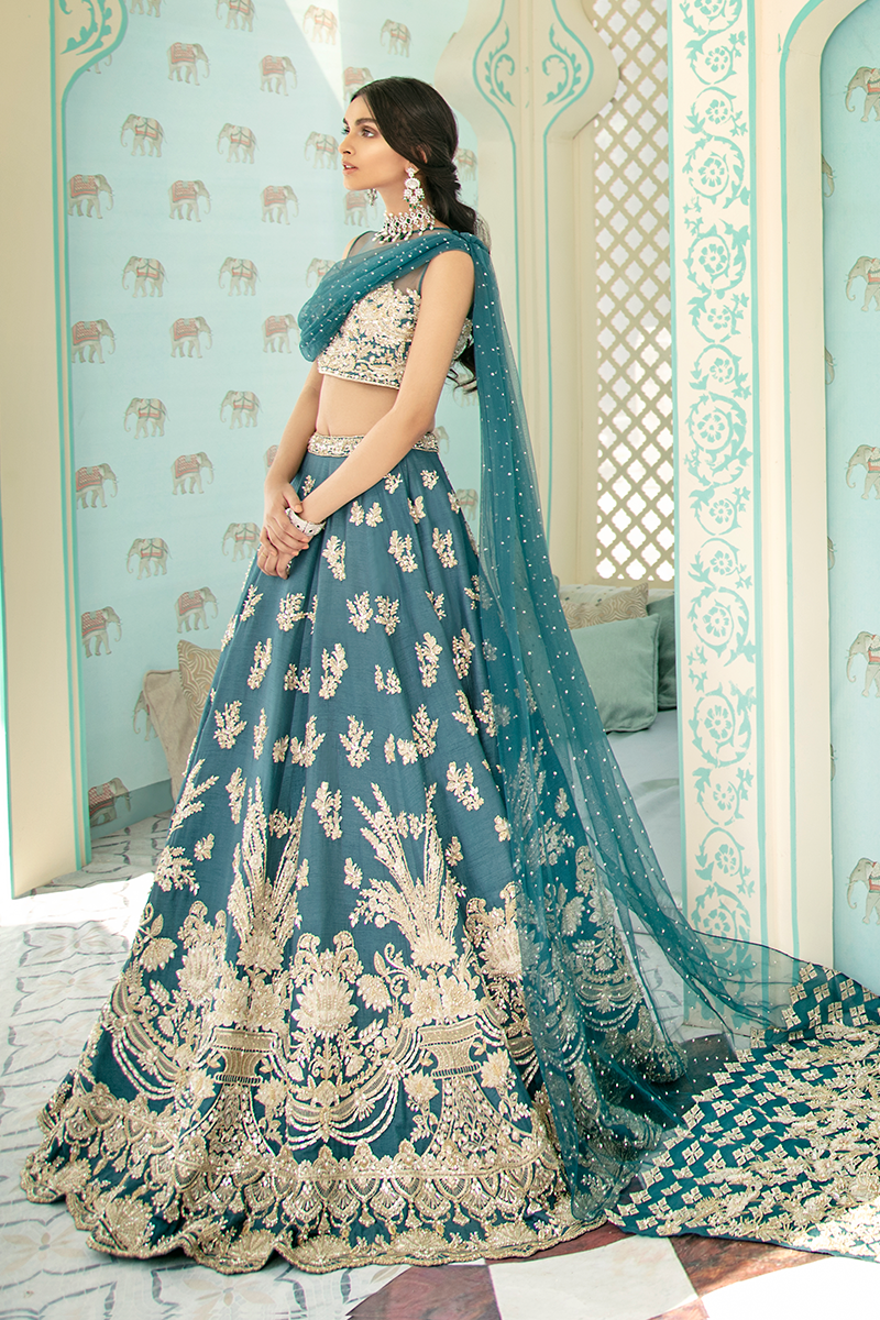 TIFFANY | Suffuse Aab-e-Zar Luxury Wedding Collection 2020 | Unsttiched Embroidered Embelished Bridal Suits
