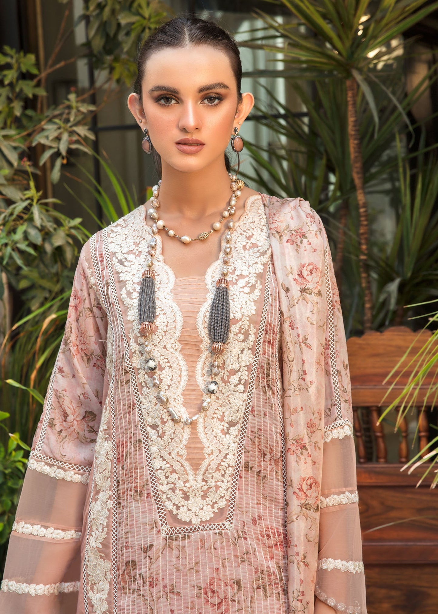 Secret Garden | Crimson X Saira Shakira Eid Pret '22 | Stitched RTW Lawn Suits