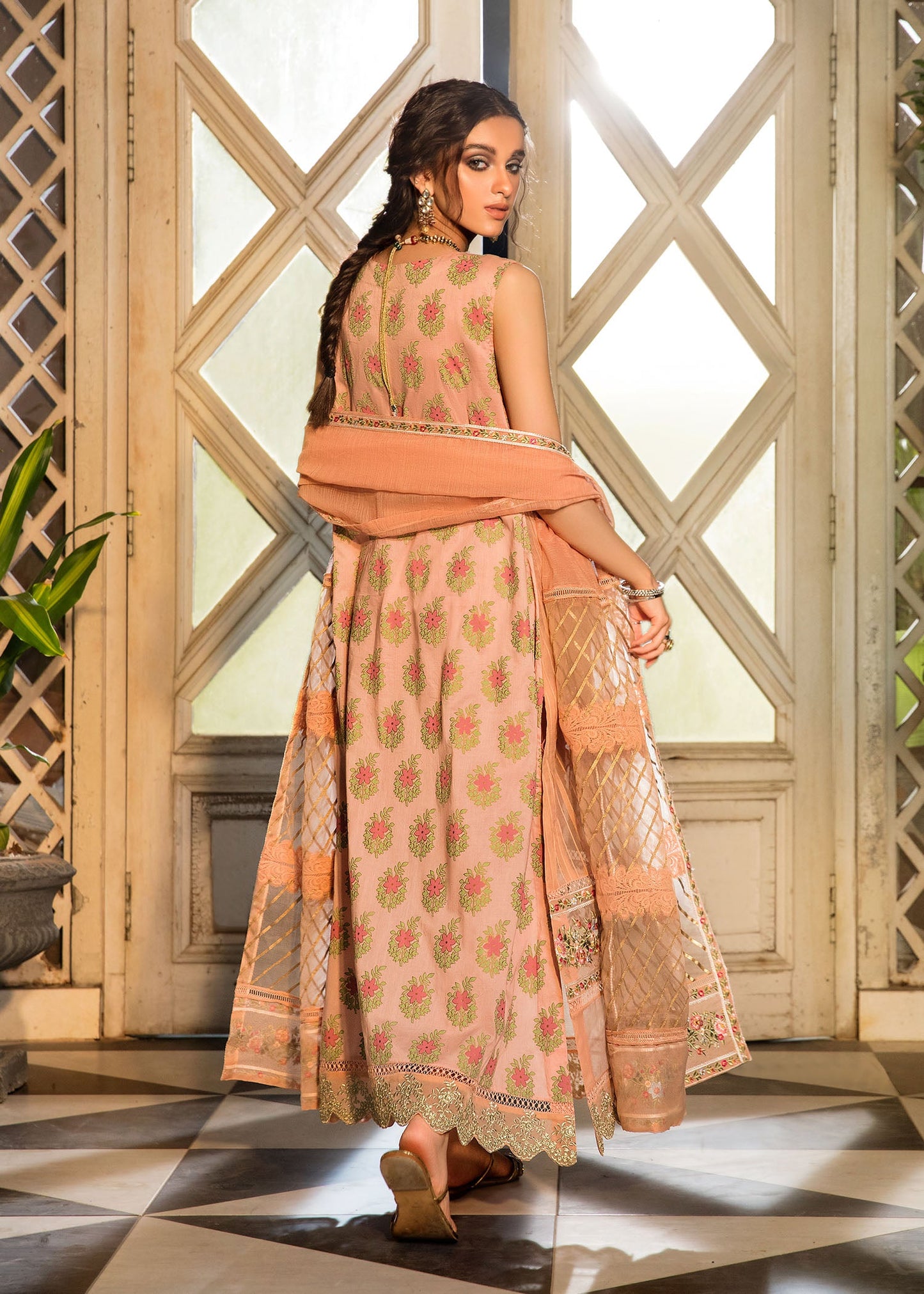 Moonlit Nights | Crimson X Saira Shakira Eid Pret '22 | Stitched RTW Lawn & Organza Suits