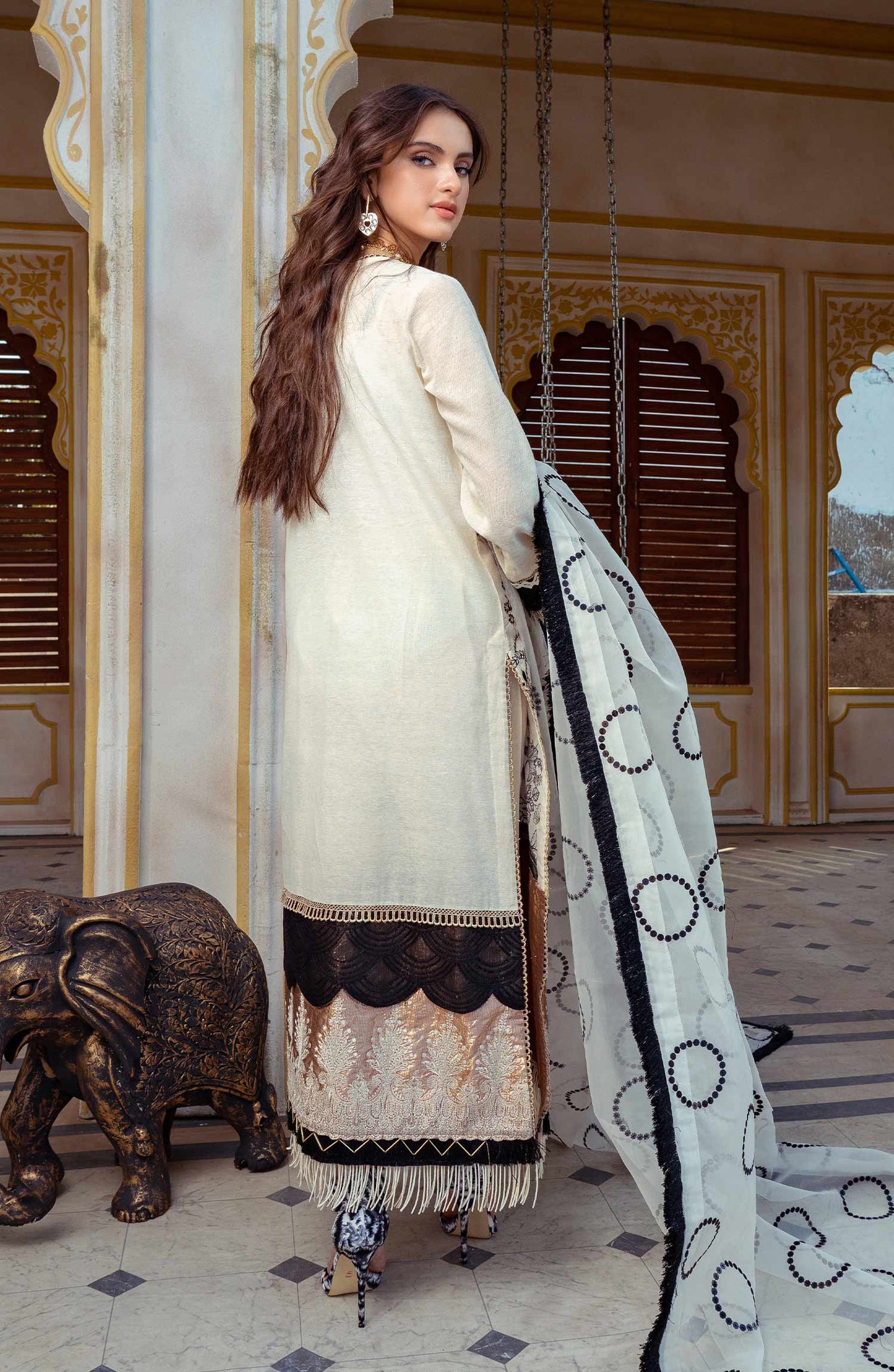 Black Rose - (MLRD - 066) | Maryum N Maria Luxury Pret Eid Edit 2022 | Stitched Ready to Wear Suits