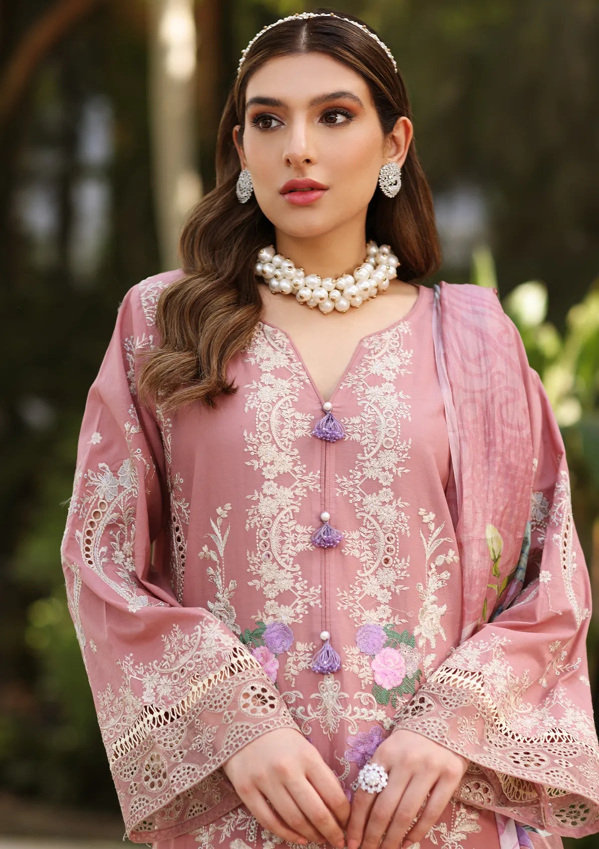 ECF-11B GISELLE | Elaf Premium festive Chikankari collection2023