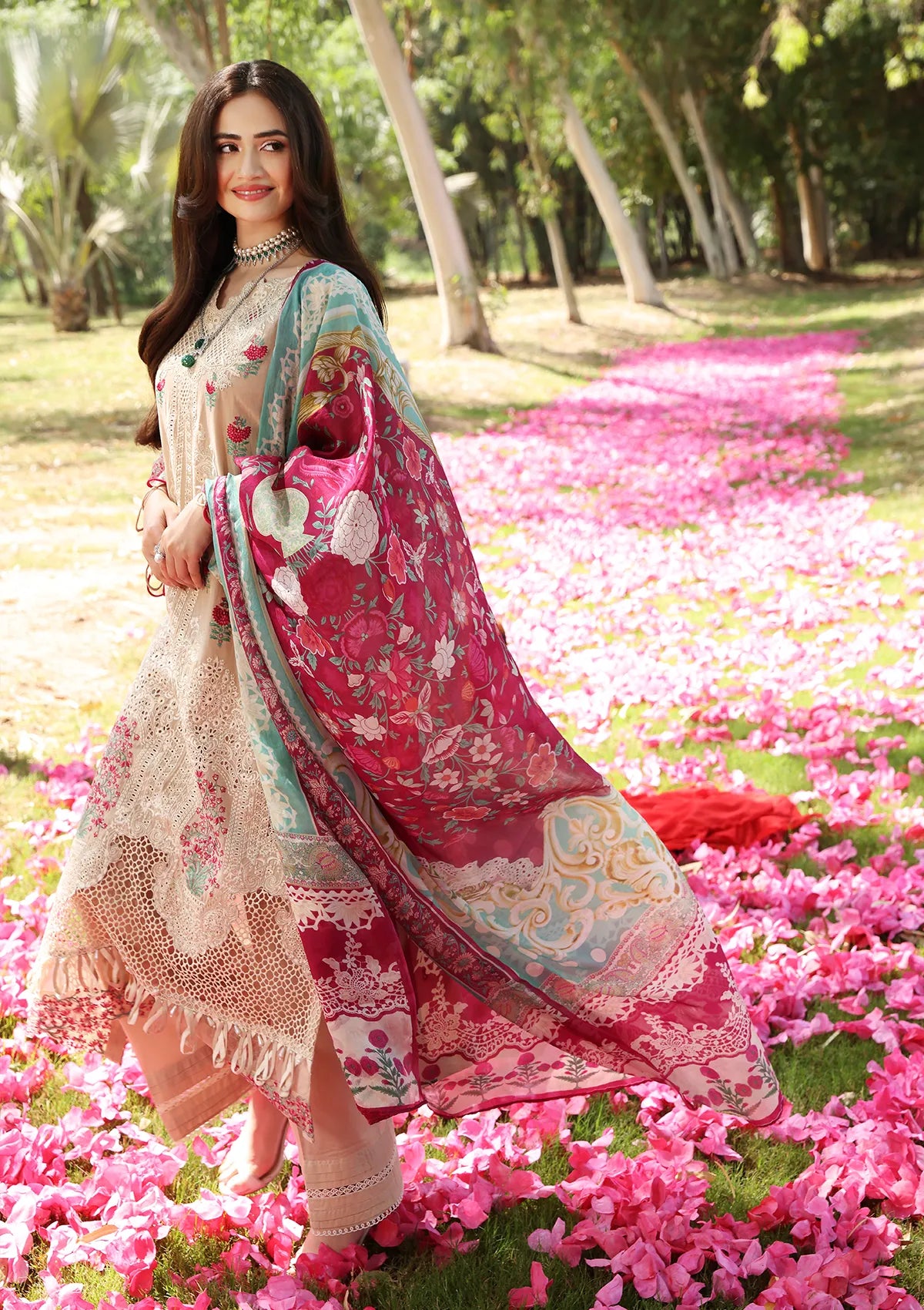 ECF-12 ANNA | Elaf Premium festive Chikankari colletion2023