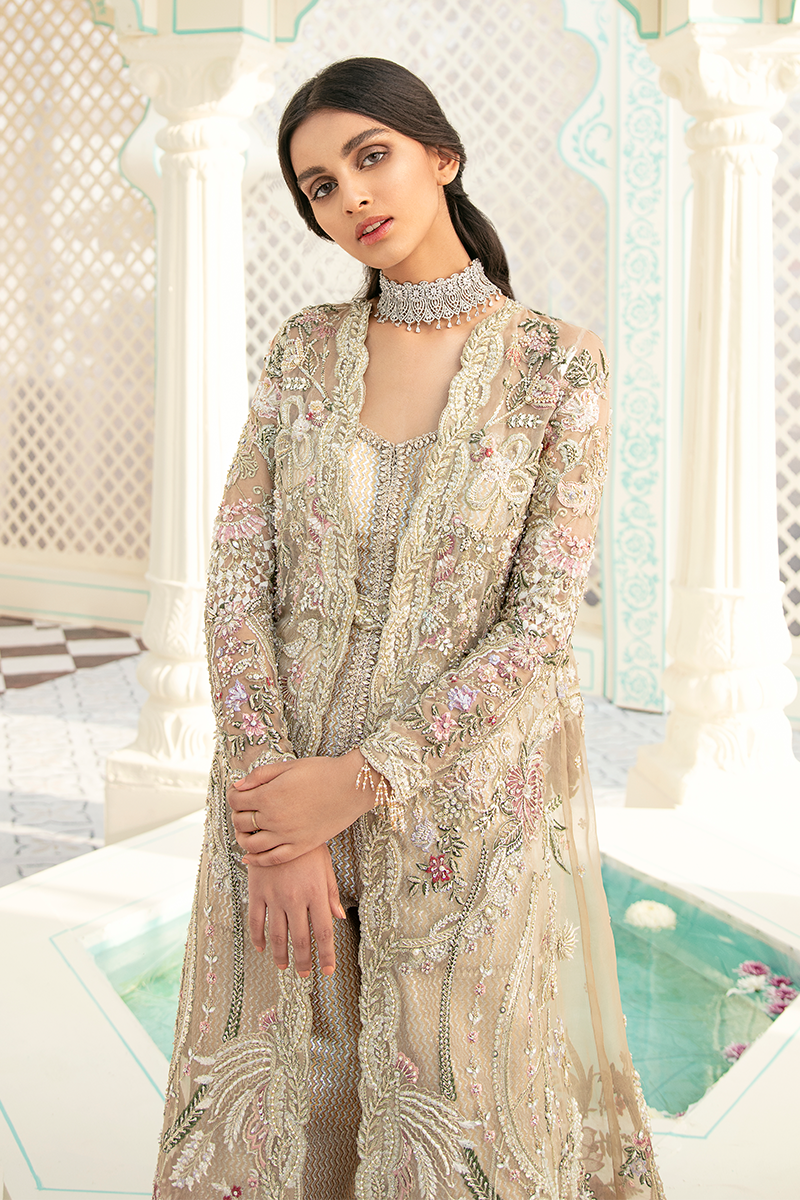ELIZA | Suffuse Aab-e-Zar Luxury Wedding Collection 2020 | Unsttiched Embroidered Embelished Bridal Suits