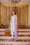 ZQ 03 | Zebtan Zarqon Luxury Bridal Collection Vol 6 2021 | Unstitched Embroidered Chiffon Suits
