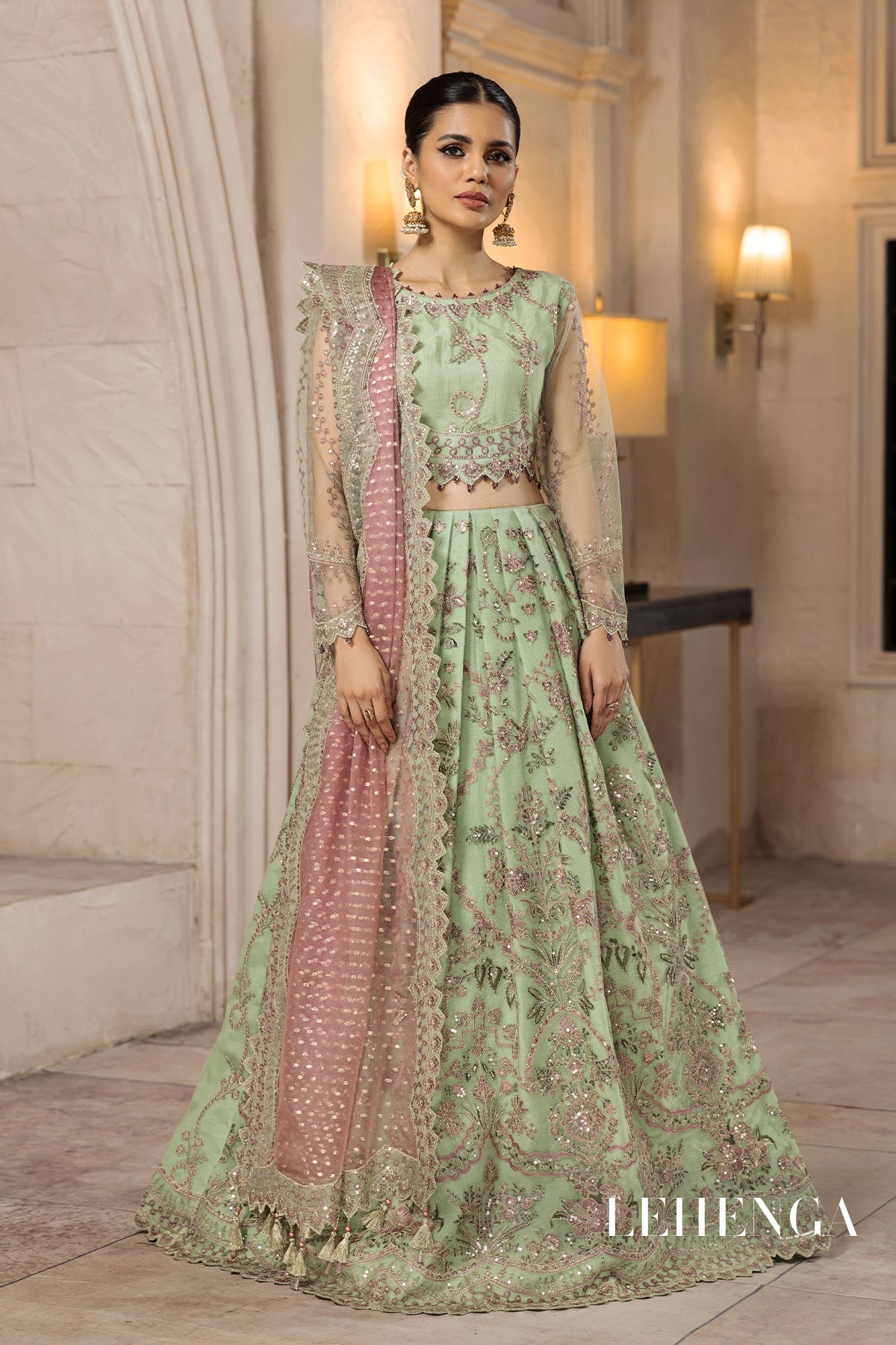 Serin | Alizeh Fashion Muhtesem Festive Collection 2022 | Unstitched Embroidered Chiffon Suits