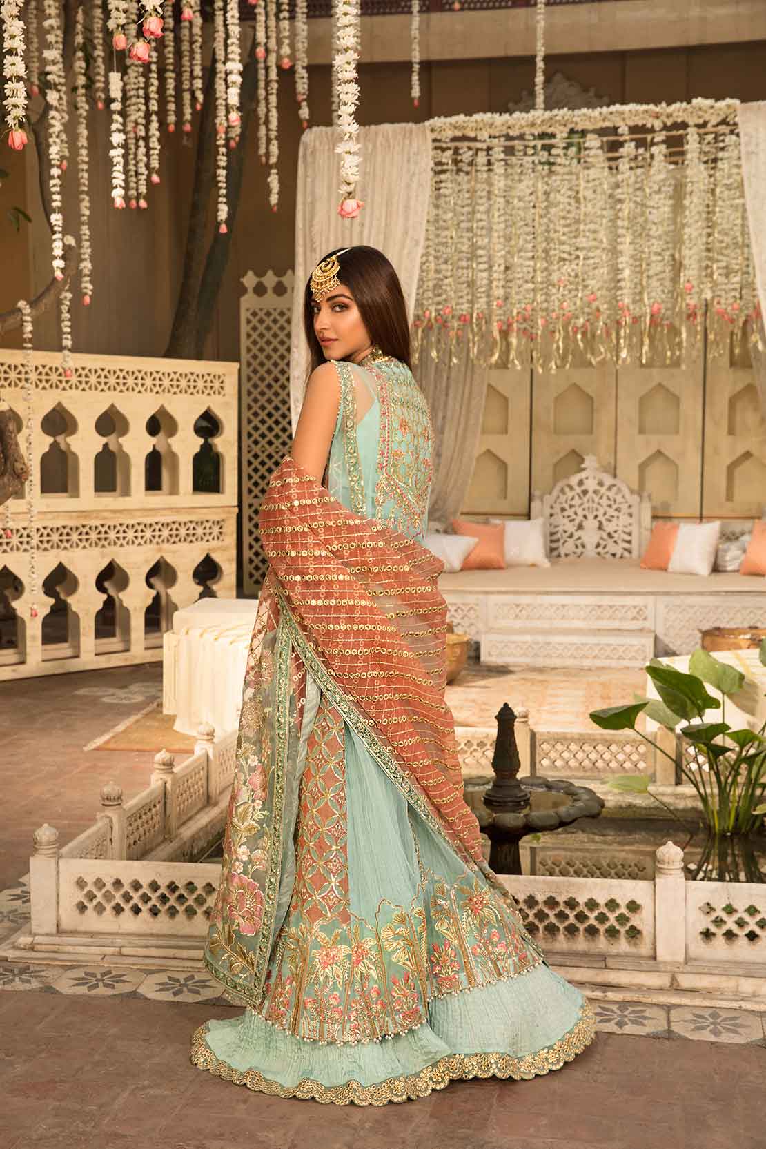 6A ARTISANAL STORIES - MAYA | Crimson X Saira Shakira Wedding Collection '22 | Unstitched Embroidered Velvet Suits