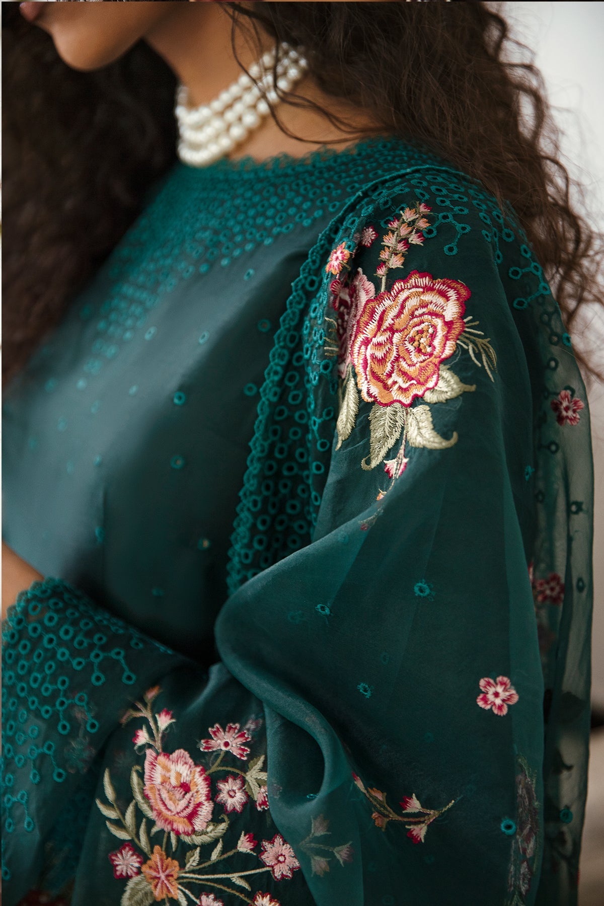 Green Gemstone | Jazmin Iris Eid Lawn SS 2023