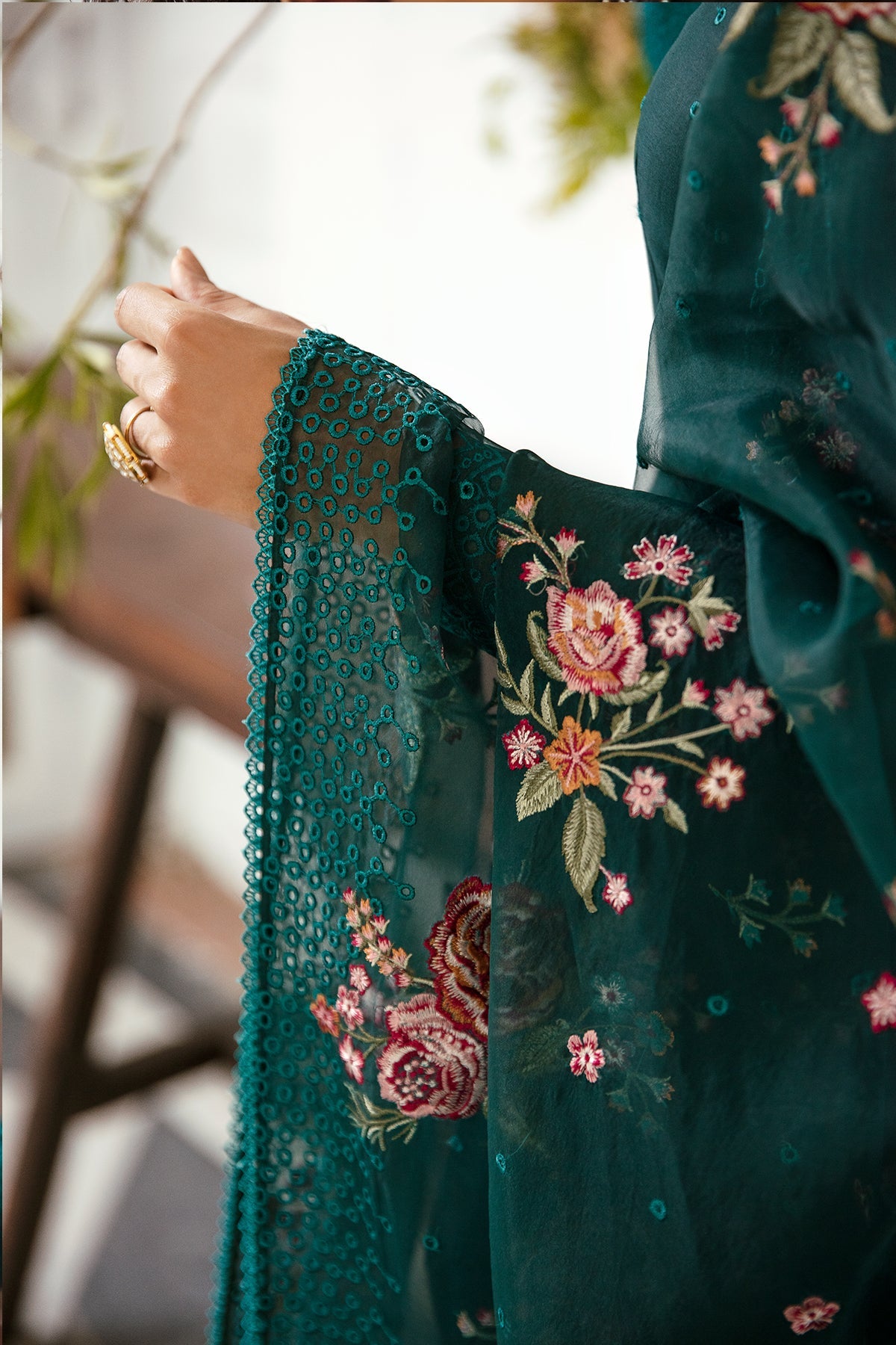Green Gemstone | Jazmin Iris Eid Lawn SS 2023