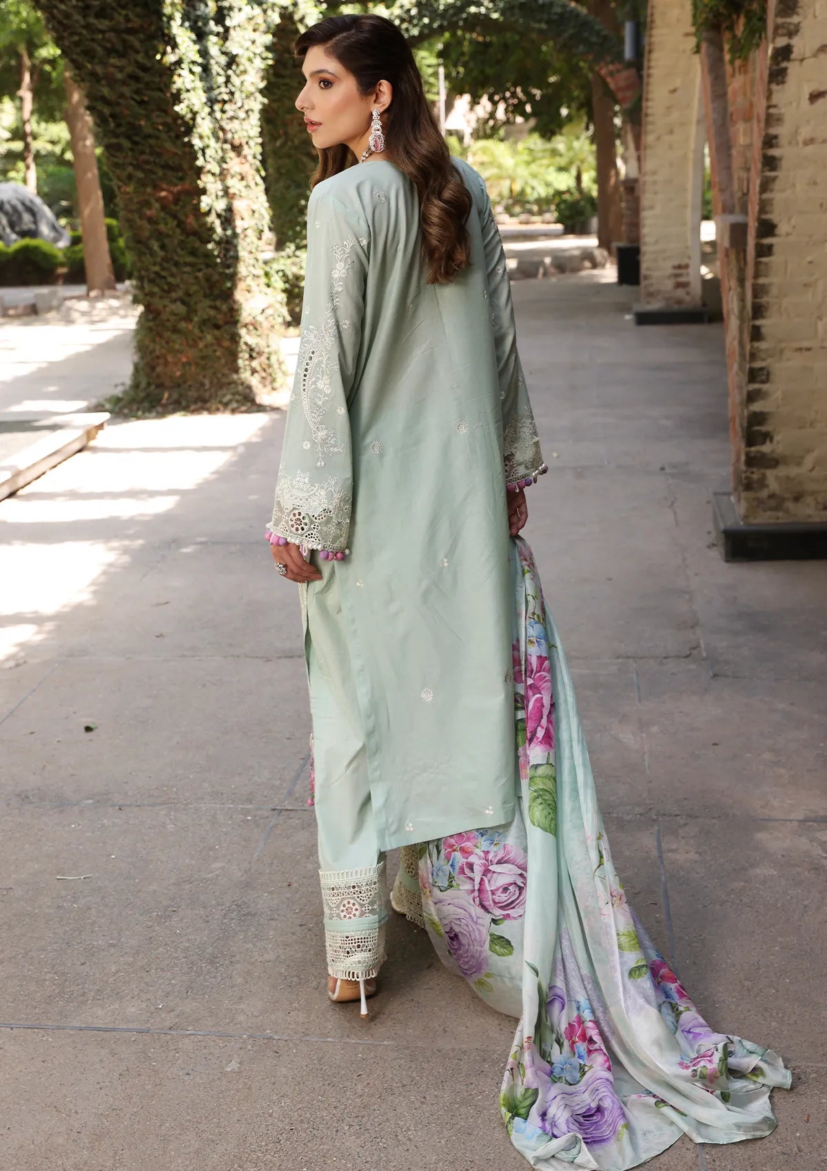 ECF-11A SERENITY | Elaf Premium festive Chikankari collection2023