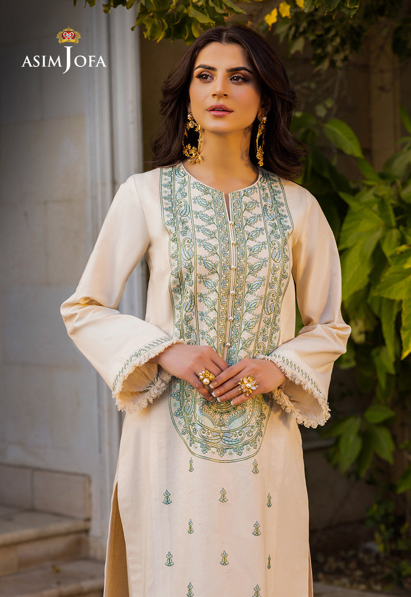 AJPE-42 | Asim Jofa Pret Essentials Eid Edit II Collection | Embroidered Stitched RTW Suits