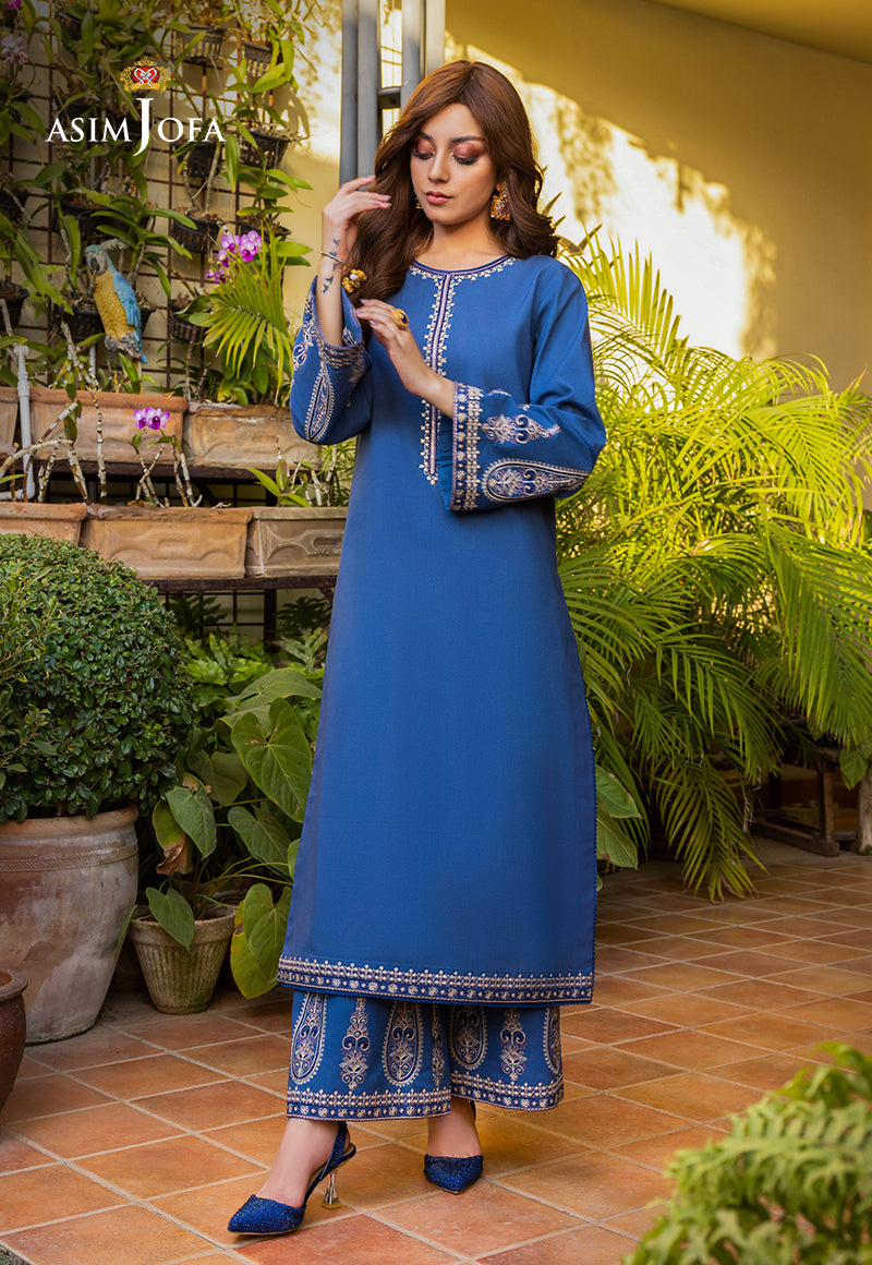 AJPE-49 | Asim Jofa Pret Essentials Eid Edit II Collection | Embroidered Stitched RTW Suits