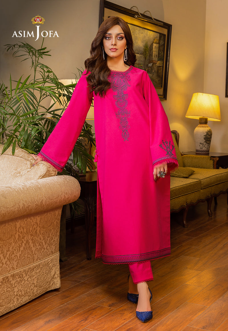 AJPE-47 | Asim Jofa Pret Essentials Eid Edit II Collection | Embroidered Stitched RTW Suits