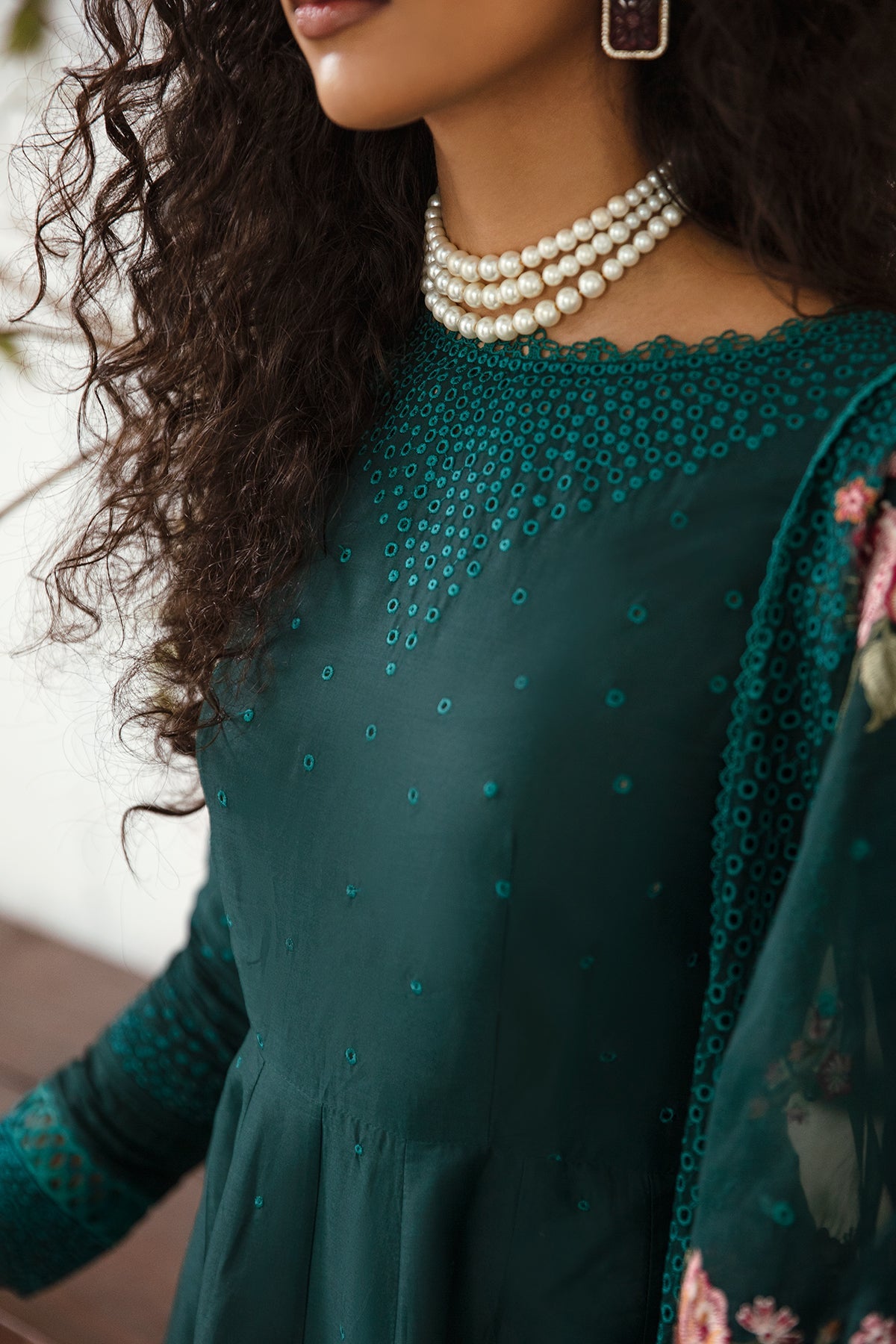 Green Gemstone | Jazmin Iris Eid Lawn SS 2023