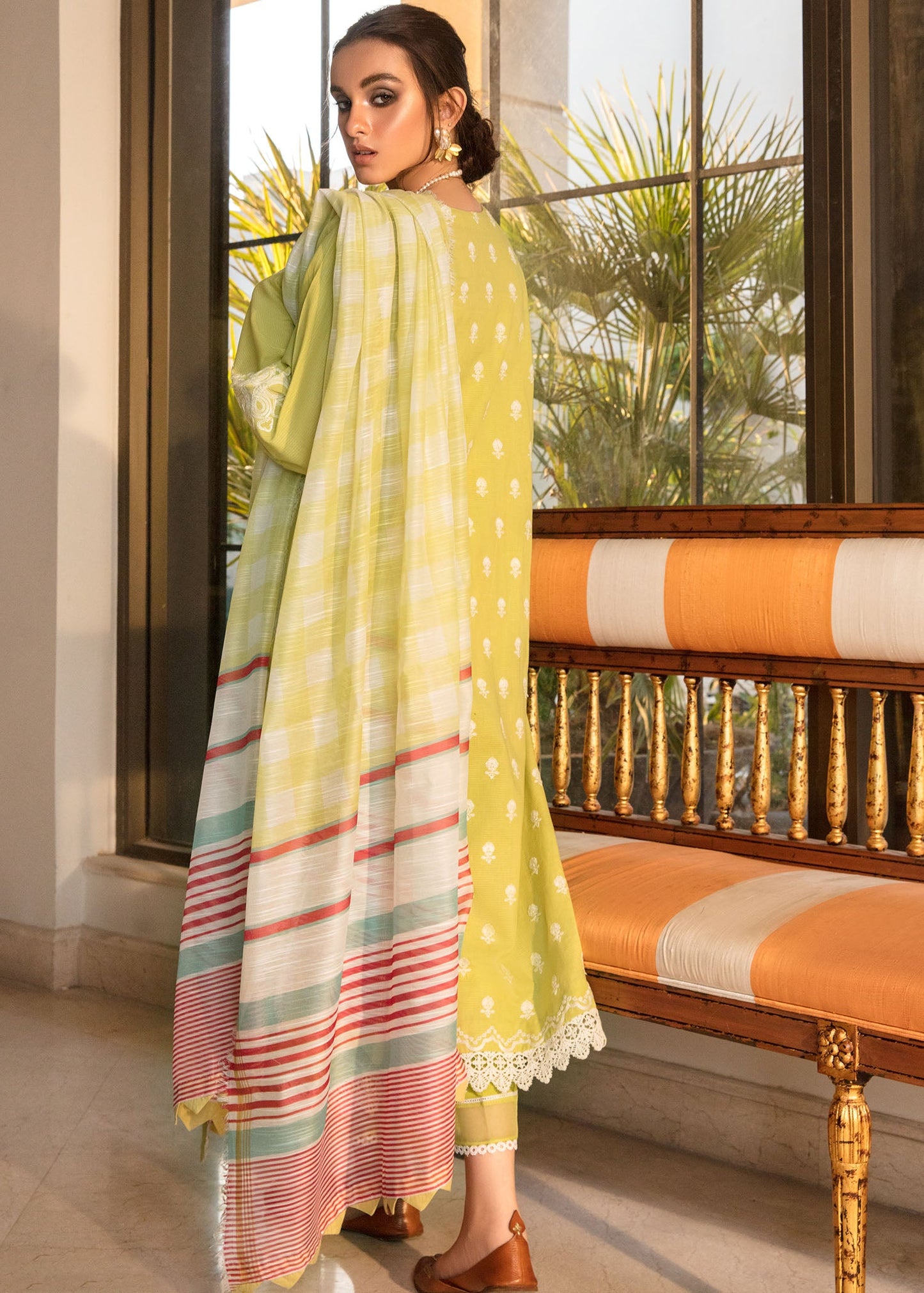A Free Spirit | Crimson X Saira Shakira Eid Pret '22 | Stitched RTW Rib Lawn Suits