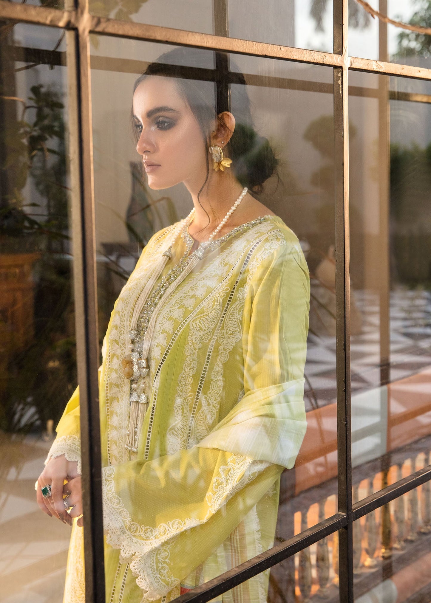 A Free Spirit | Crimson X Saira Shakira Eid Pret '22 | Stitched RTW Rib Lawn Suits