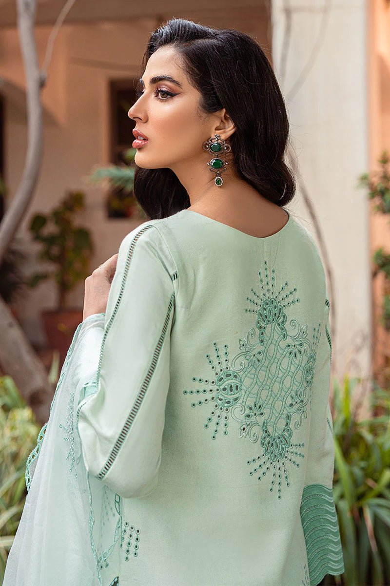 IRIS MCP-04 | Mushq Summer Bloom Casual Pret ‘22 | Unstitched Embroidered Cotton Net Suits