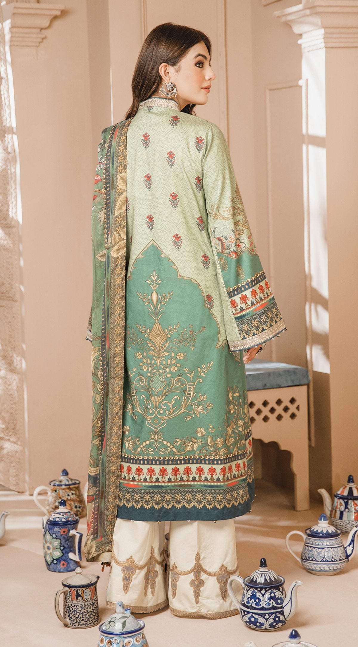 SHAHNAZ | Anaya Noor Bano Cambric Collection '21 | Unstitched Embroidered Cambric Suits