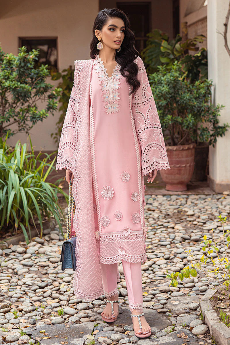 ROSE MCP-03 | Mushq Summer Bloom Casual Pret ‘22 | Unstitched Embroidered Cotton Net Suits