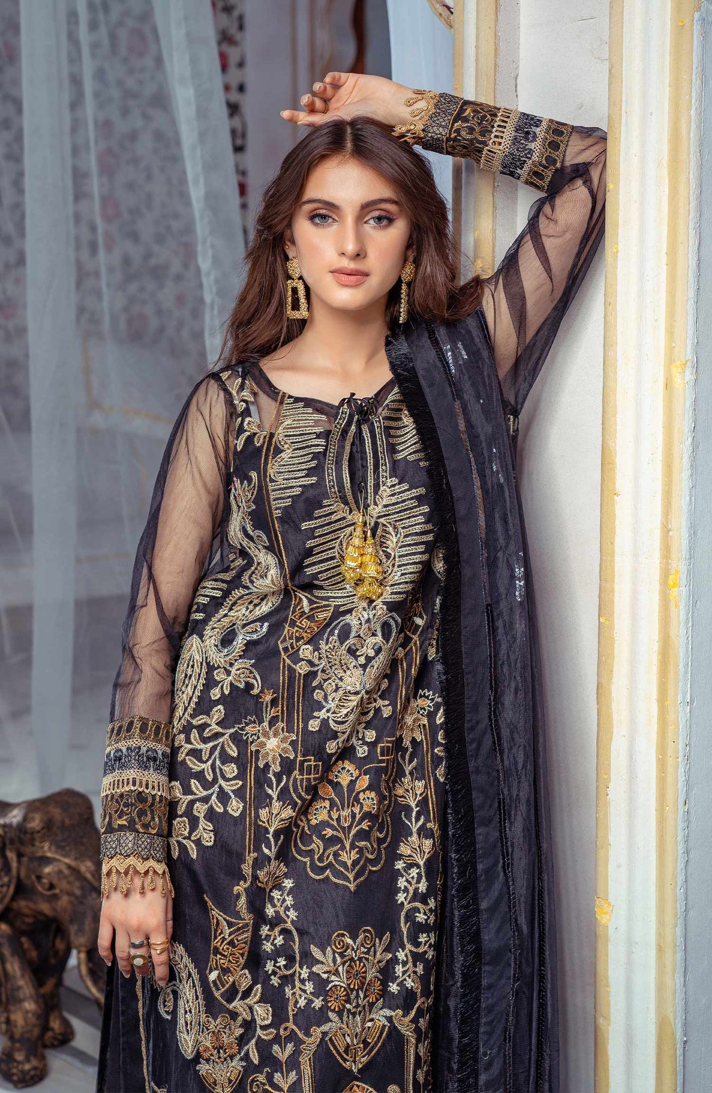 After Midnight - (MLRD - 068) | Maryum N Maria Luxury Pret Eid Edit 2022 | Stitched Ready to Wear Suits