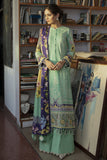 ORPHIC | Jazmin Iris Winter Collection 2021 | Unstitched Embroidered Viscose Slub Khaddar Suit