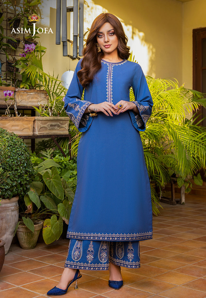 AJPE-49 | Asim Jofa Pret Essentials Eid Edit II Collection | Embroidered Stitched RTW Suits