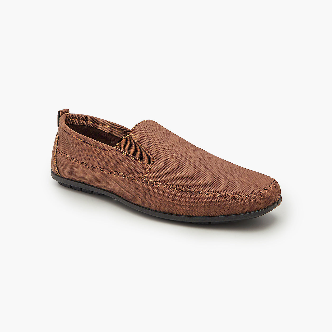Textured Men's Loafers